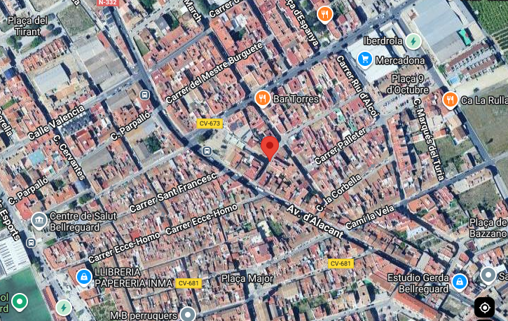 Ubicación de la clínica