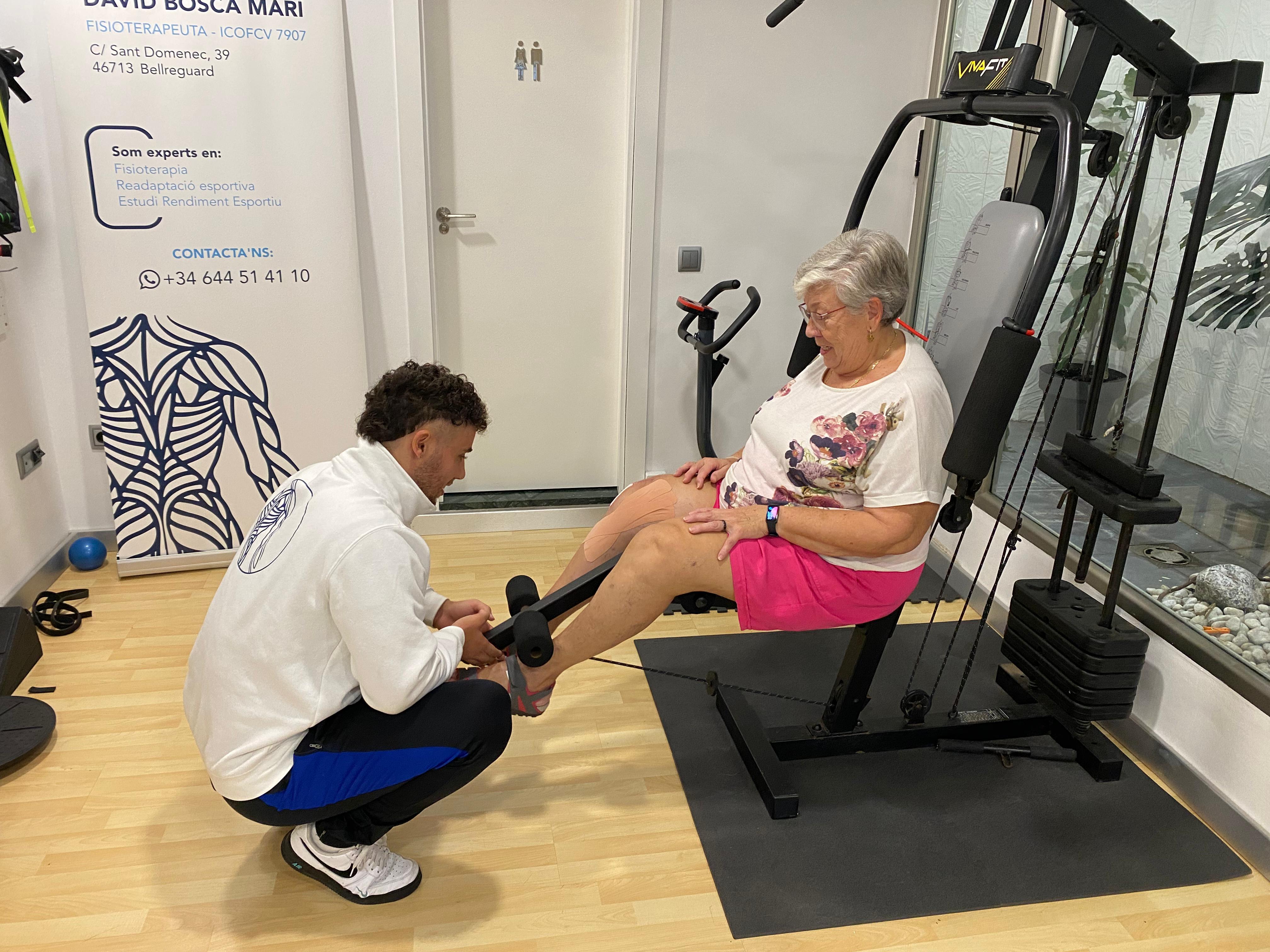 Rehabilitación funcional en clínica de fisioterapia